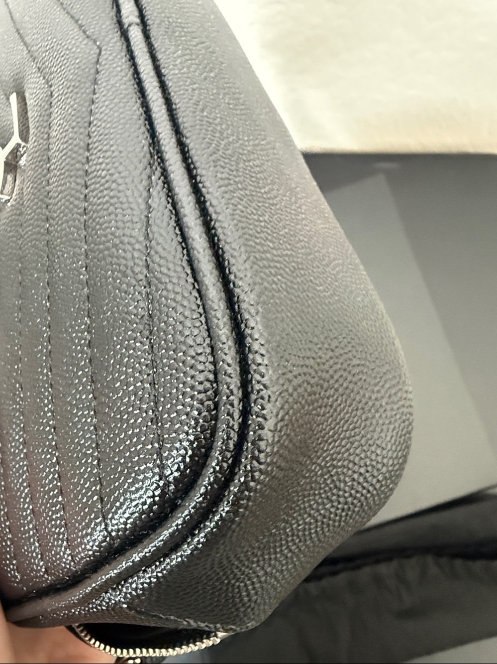 Saint Laurent Black Lou mini Camera Bag with Tassel Pristine condition!! - Picture 9 of 15